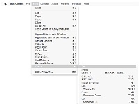 dataComet X Menus - Edit Menu